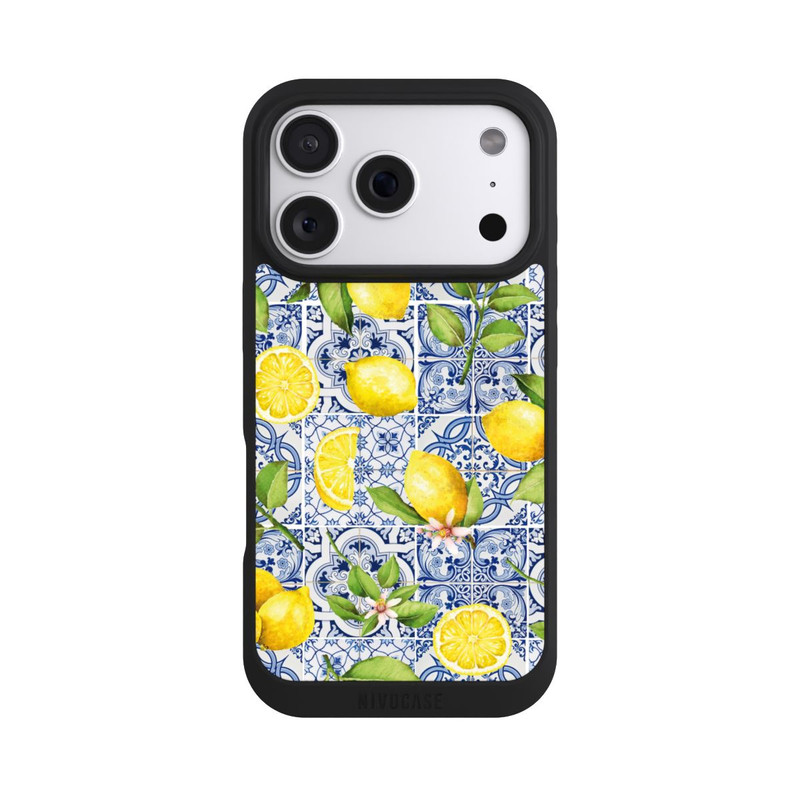 iPhone 18 Pro NIVOpure Greek Lemon Pattern Amalfi Coast
