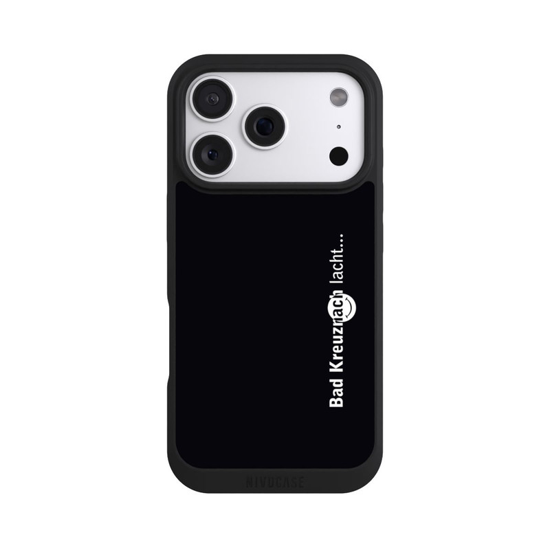 iPhone 18 Pro NIVOpure Bad Kreuznach Lacht Logo Vertikal