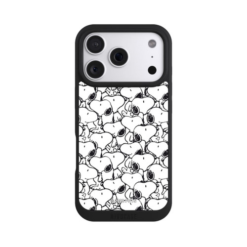 Apple iPhone 18 Pro NIVOpure Snoopy Muster Schwarz und Weiß