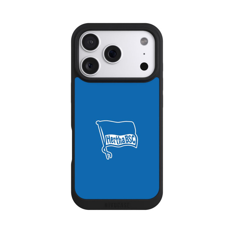iPhone 18 Pro NIVOpure Hertha BSC Blauer Hintergrund