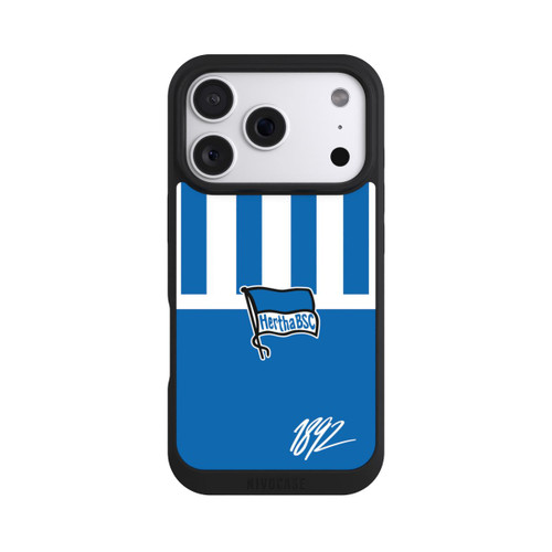 Apple iPhone 18 Pro NIVOpure Blau und Weiß Vertikal Streifen