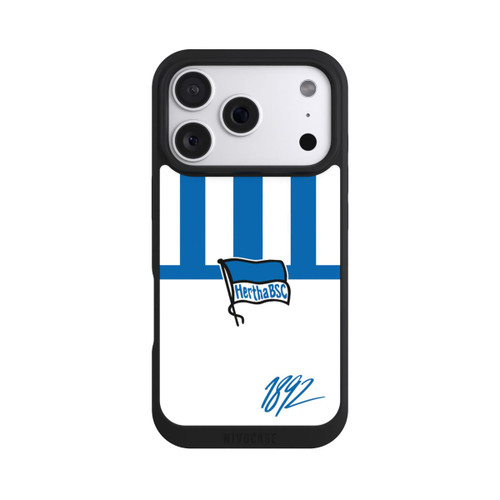 Apple iPhone 18 Pro NIVOpure Blau und Weiß Horizontal Streifen