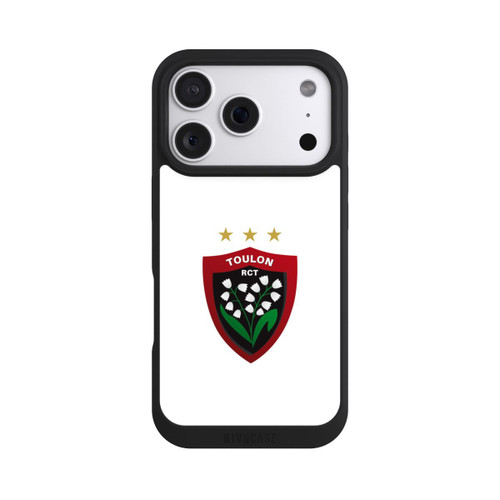 Apple iPhone 18 Pro NIVOpure Logo RC Toulonnais Blanc