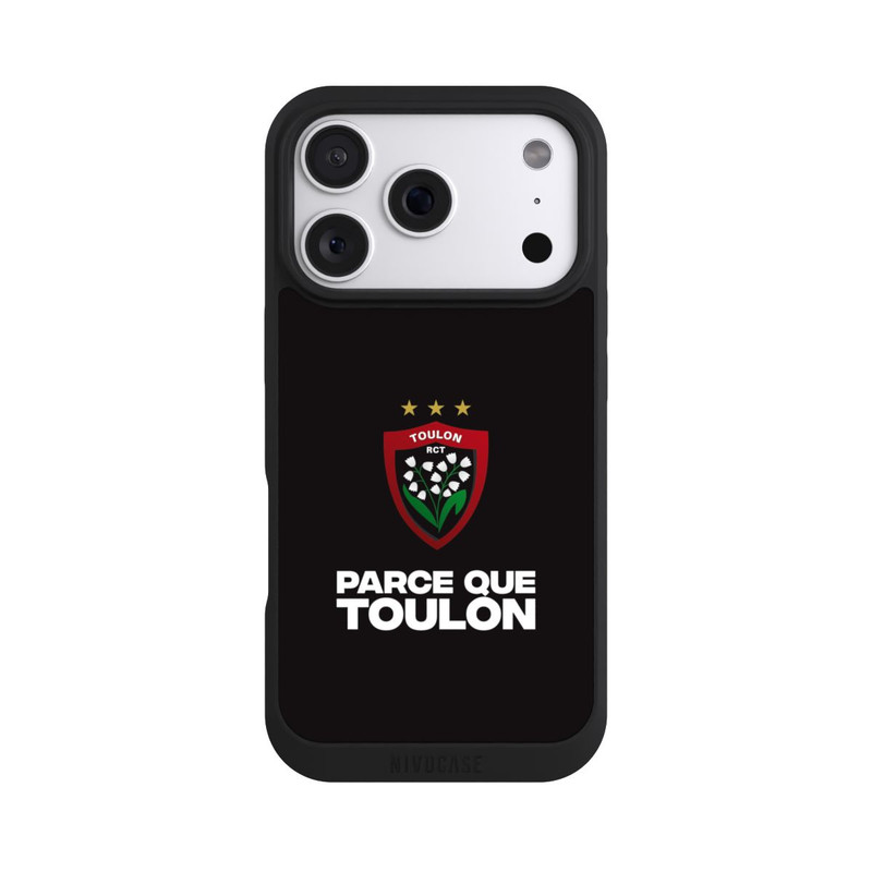 iPhone 18 Pro NIVOpure RC Toulonnais Noir