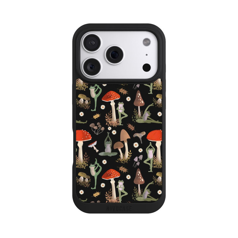 iPhone 18 Pro NIVOpure Grenouilles Yoga & Champignons