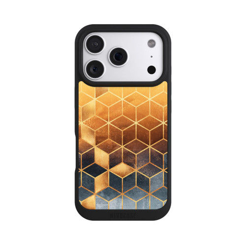 Apple iPhone 18 Pro NIVOpure Würfel goldener Farbverlauf