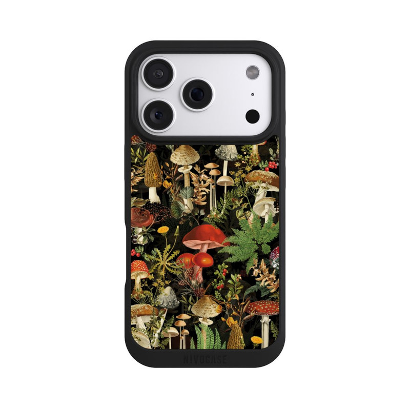 iPhone 18 Pro NIVOpure Différents champignons dans la forêt
