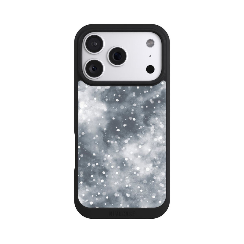 iPhone 18 Pro NIVOpure Ciel de neige d'hiver abstrait