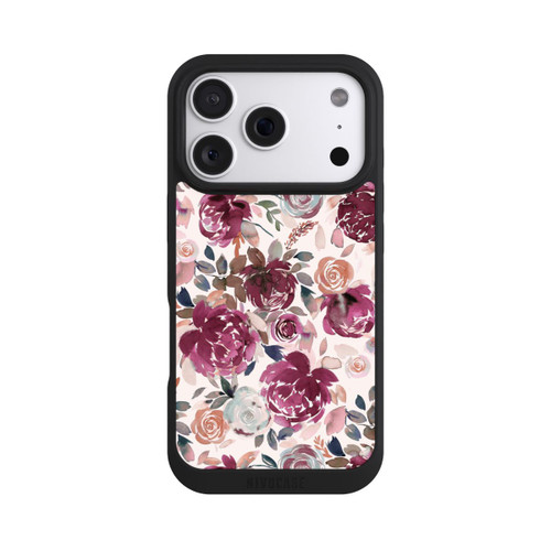 Apple iPhone 18 Pro NIVOpure Herbstpfingstrosen und Rosen in Rosa