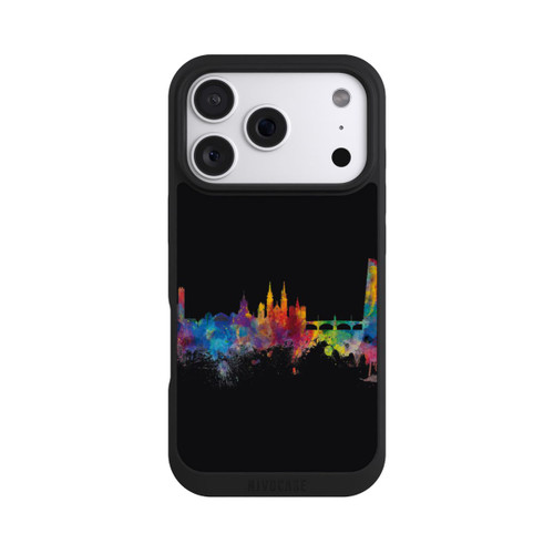 Apple iPhone 18 Pro NIVOpure Bâle Suisse Ligne d'horizon Noir