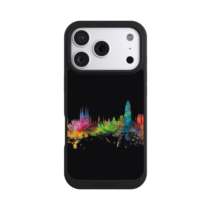 iPhone 18 Pro NIVOpure Barcelone Espagne Ligne d'horizon Noir
