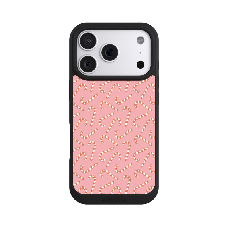 iPhone 18 Pro NIVOpure Cannes à sucre sur rose