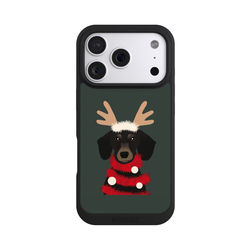 iPhone 18 Pro NIVOpure teckel de Noël