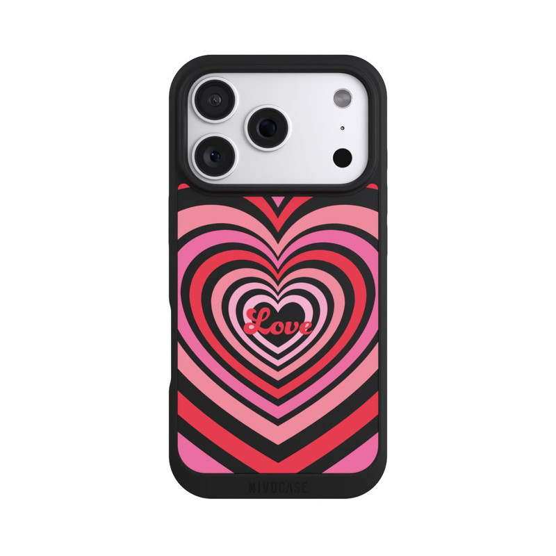 iPhone 18 Pro NIVOpure Amour, nuances rouges