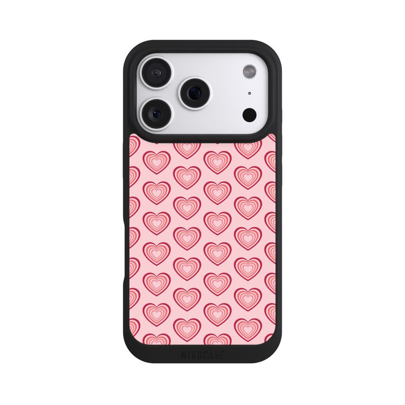 iPhone 18 Pro NIVOpure Cœurs psychédéliques