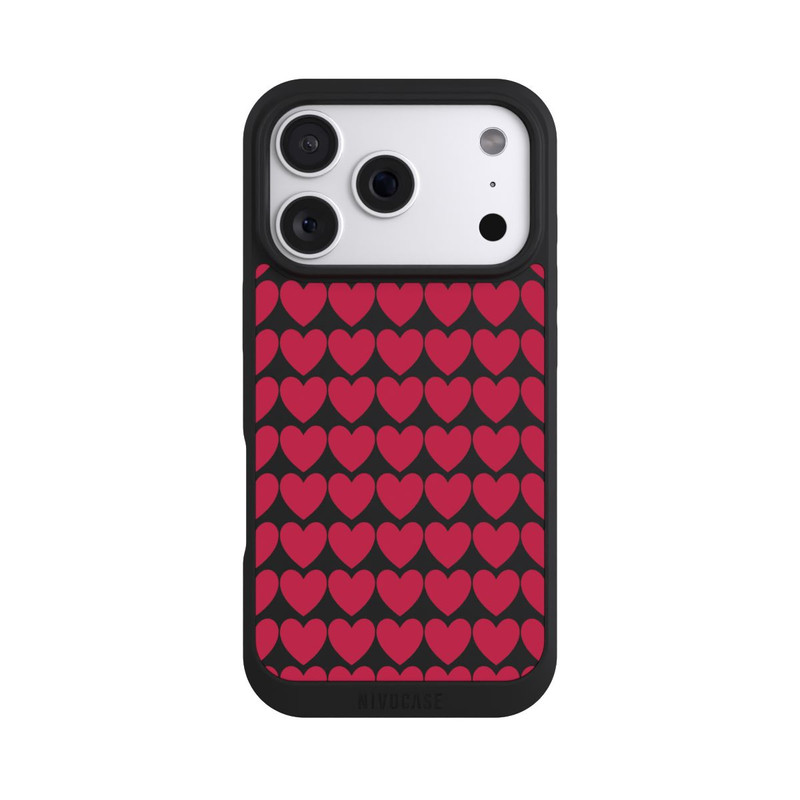 iPhone 18 Pro NIVOpure Viva Magenta Hearts