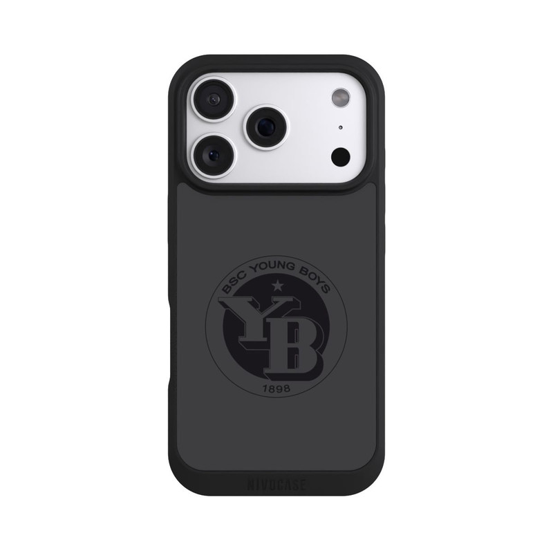 iPhone 18 Pro NIVOpure BSC YB Logo Grau