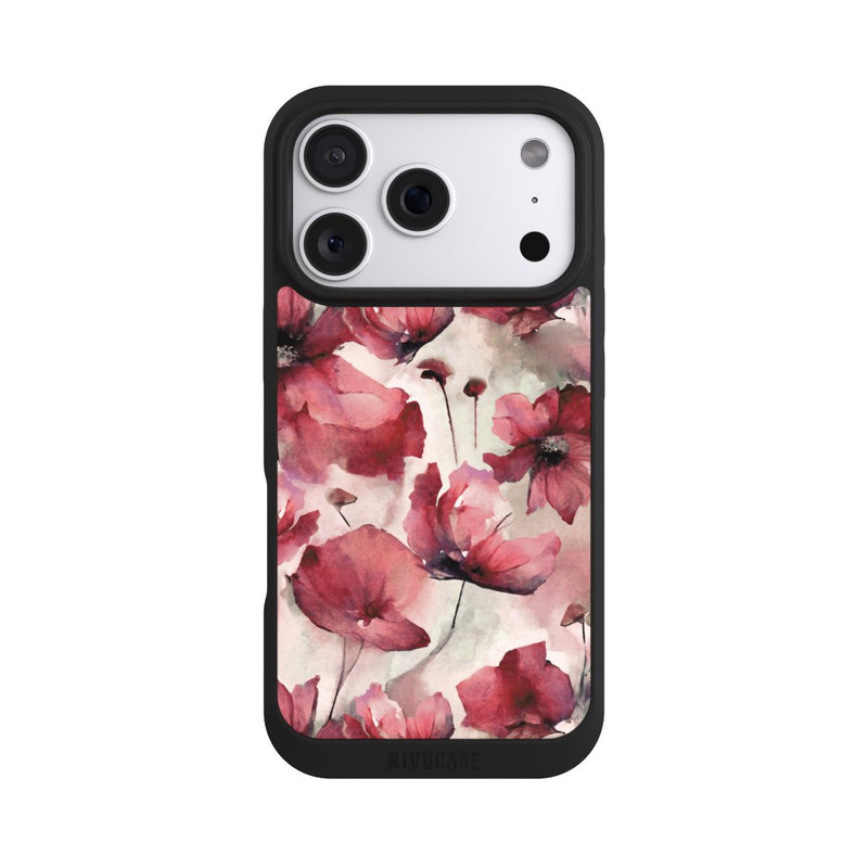 iPhone 18 Pro NIVOpure Coquelicots sauvages avec IA