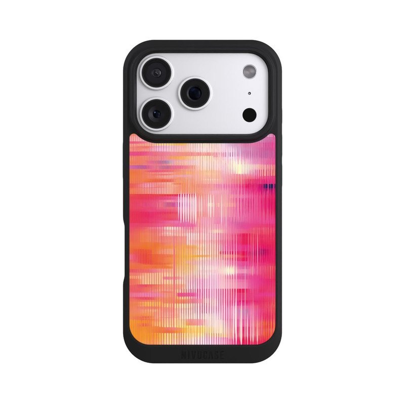 iPhone 18 Pro NIVOpure Glitch Rose Orange