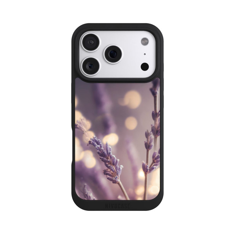 iPhone 18 Pro NIVOpure Lavender Close Up with AI