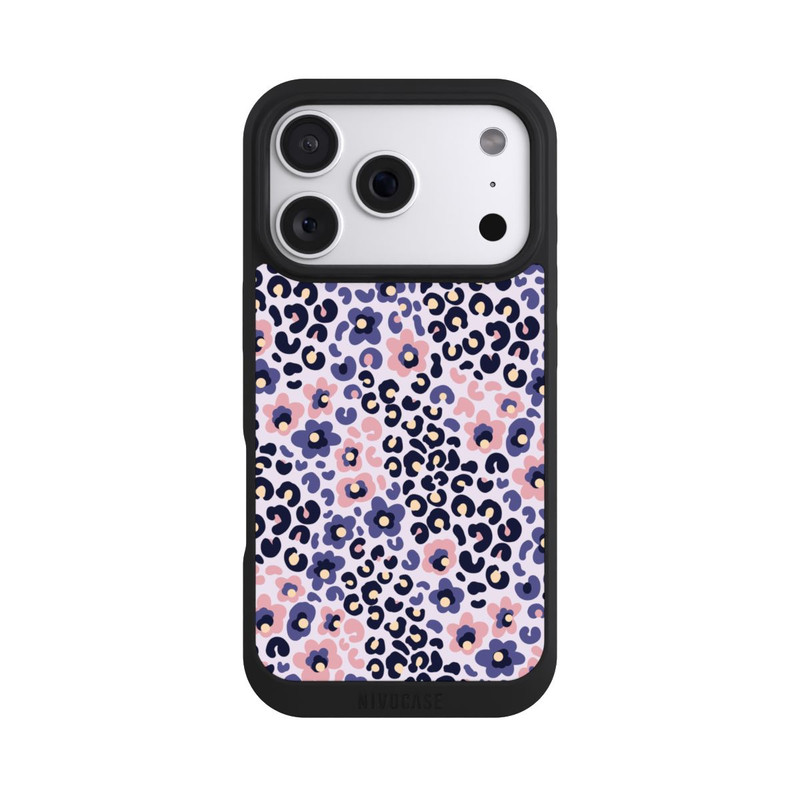 iPhone 18 Pro NIVOpure Peau d'animal avec des fleurs 1