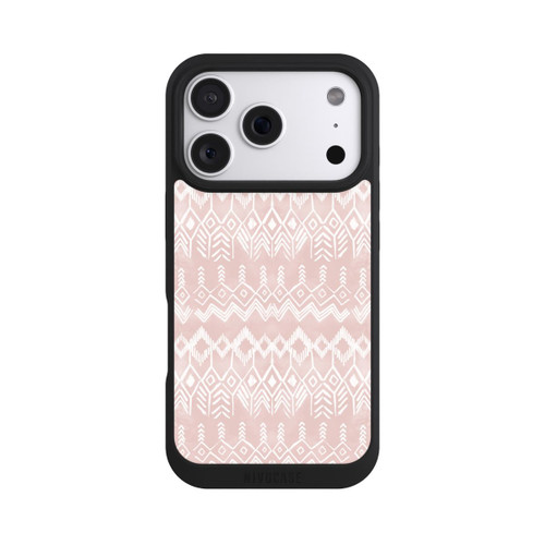 Apple iPhone 18 Pro NIVOpure Motif ethnique rose poudré
