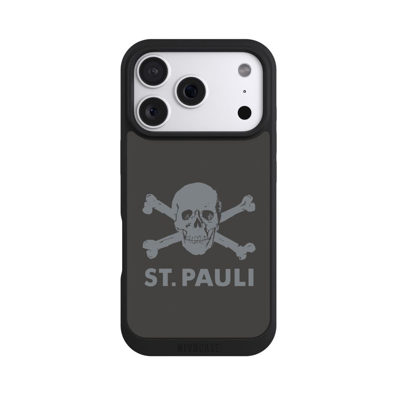 iPhone 18 Pro NIVOpure FC St. Pauli Logo Grau