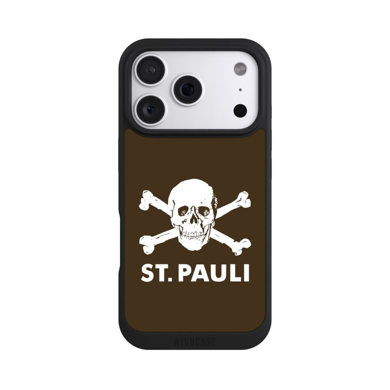 iPhone 18 Pro NIVOpure FC St. Pauli Logo Braun
