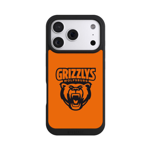 Apple iPhone 18 Pro NIVOpure Logo Schwarz und Orange
