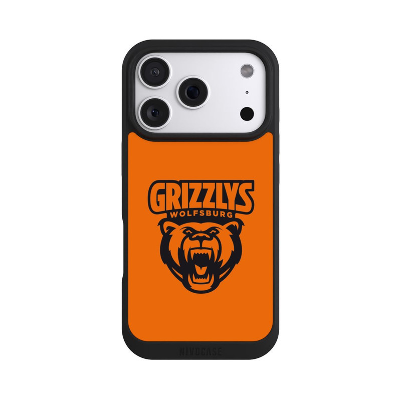 iPhone 18 Pro NIVOpure Logo Schwarz und Orange