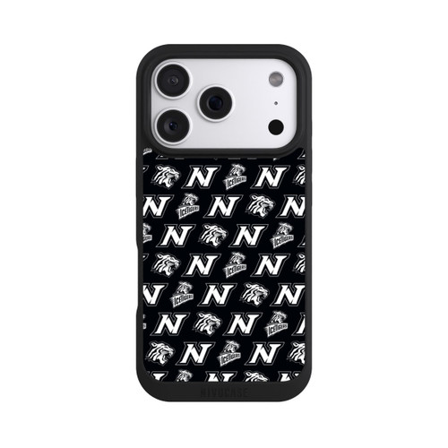 Apple iPhone 18 Pro NIVOpure Nürnberg Ice Tigers Muster Schwarz