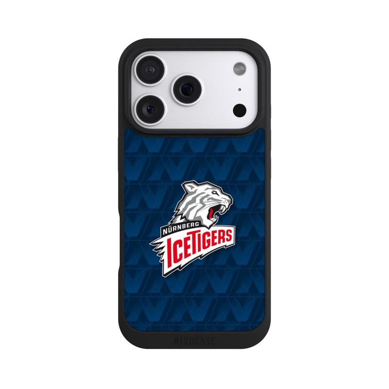 iPhone 18 Pro NIVOpure Nürnberg Ice Tigers Logo Muster