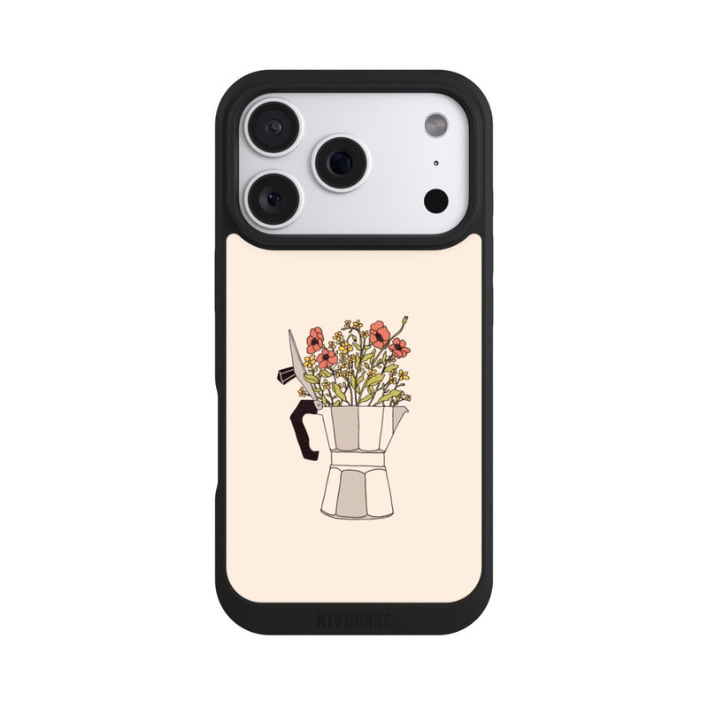 iPhone 18 Pro NIVOpure Moka Blumen