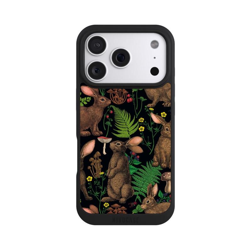 iPhone 18 Pro NIVOpure Rabbits and Woodland Flora