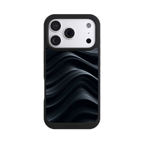 Apple iPhone 18 Pro NIVOpure Black Waves Texture