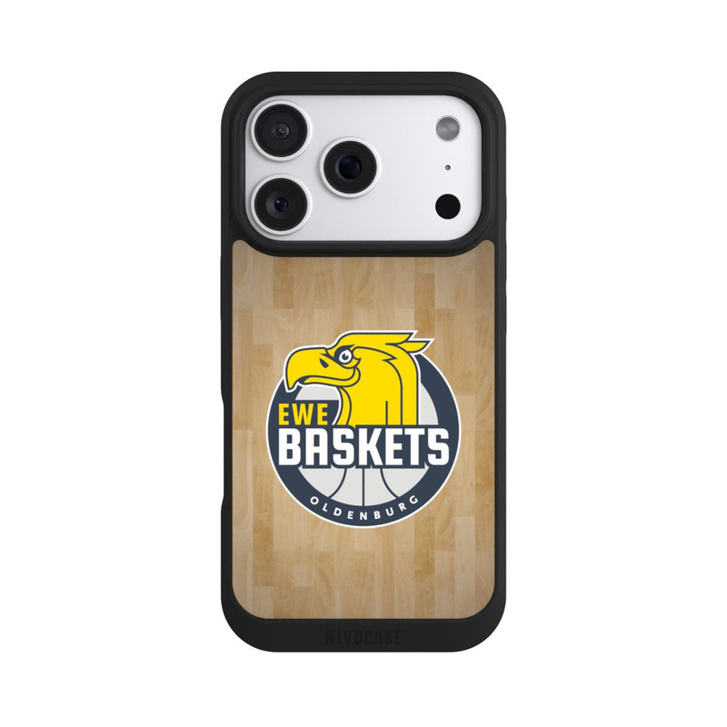 iPhone 18 Pro NIVOpure EWE Baskets Logo Parkett