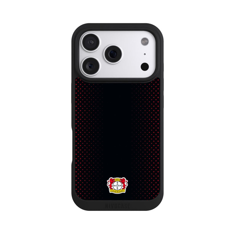 iPhone 18 Pro NIVOpure Bayer 04 Leverkusen Schwarz mit Muster
