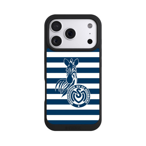 Apple iPhone 18 Pro NIVOpure MSV Duisburg Blau Weiß
