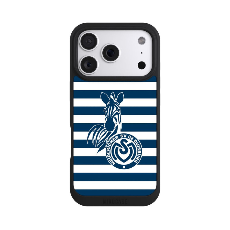 iPhone 18 Pro NIVOpure MSV Duisburg Blau Weiß