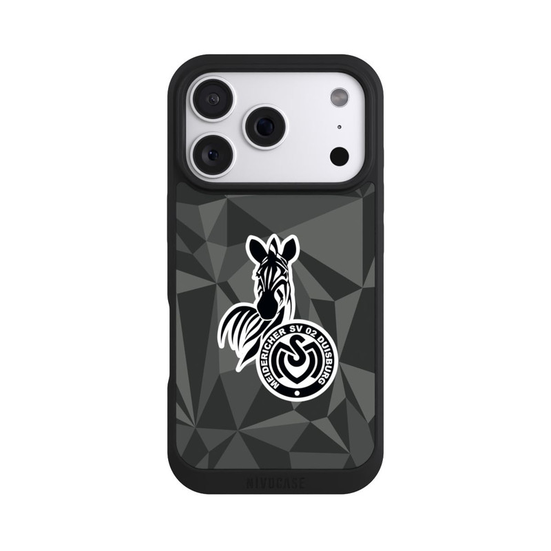 iPhone 18 Pro NIVOpure MSV Duisburg Polygon Muster