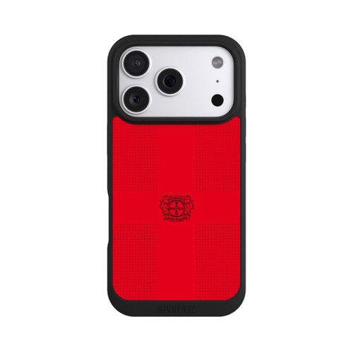 Apple iPhone 18 Pro NIVOpure Logo Schwarz auf Rot