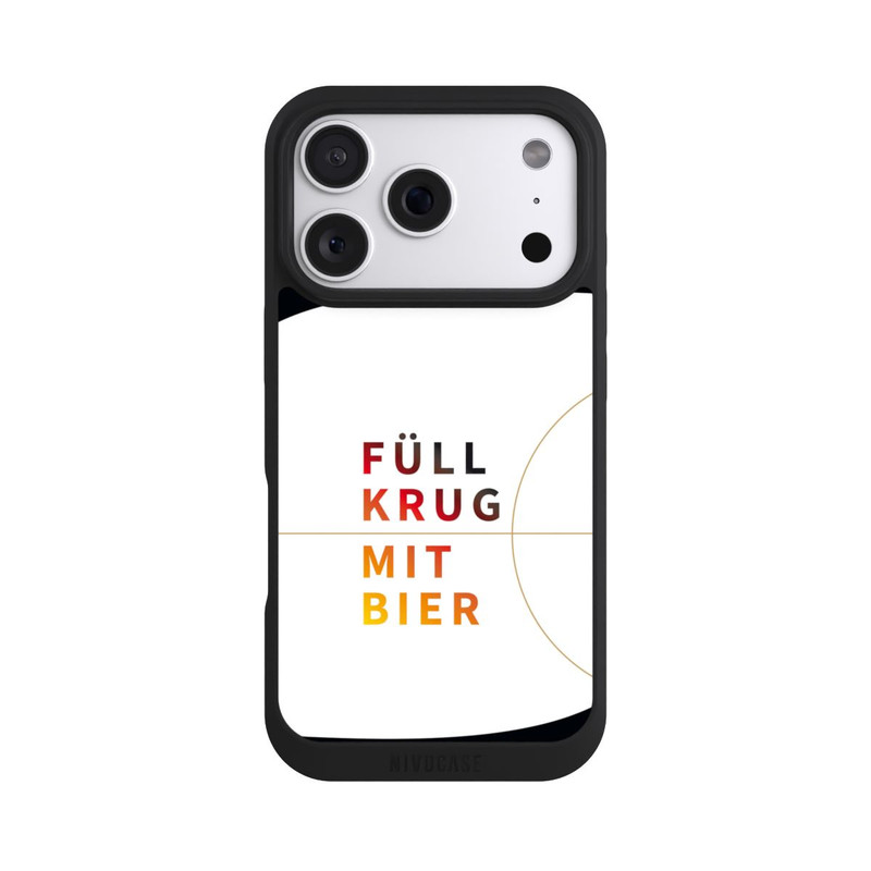 iPhone 18 Pro NIVOpure Füllkrug mit Bier 