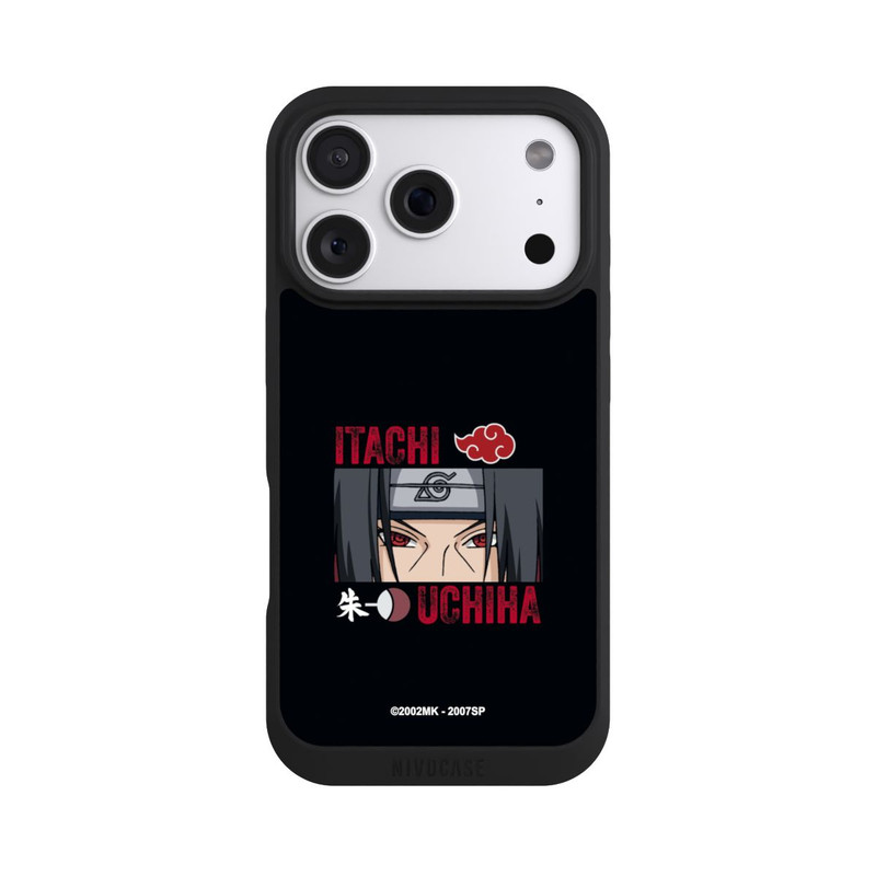 iPhone 18 Pro NIVOpure Itachi Uchiha Gros plan