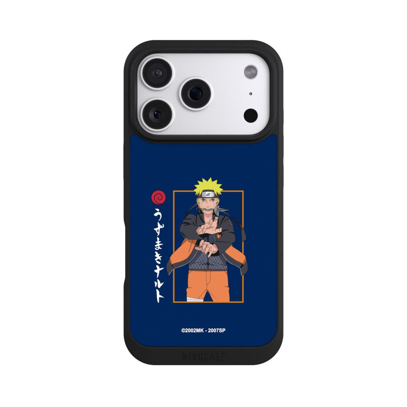 iPhone 18 Pro NIVOpure Naruto Kampfposition Blau