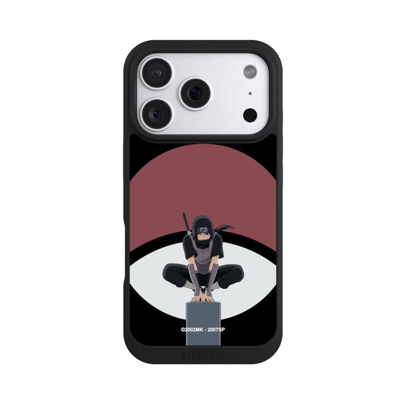 iPhone 18 Pro NIVOpure Itachi Uchiha Symbol schwarz