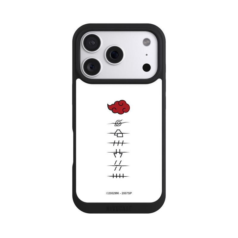 iPhone 18 Pro NIVOpure Symboles blancs des membres d'Akatsuki