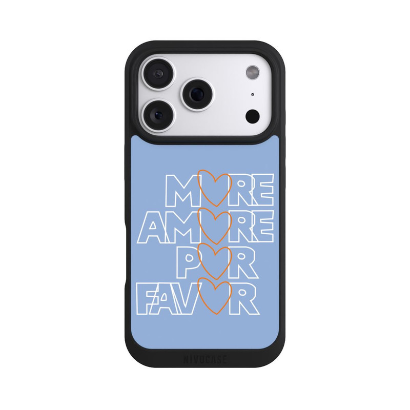 iPhone 18 Pro NIVOpure More Amore blue orange
