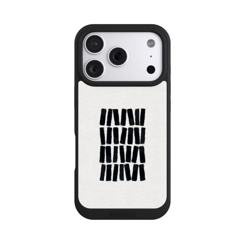iPhone 18 Pro NIVOpure Coups de pinceau noirs