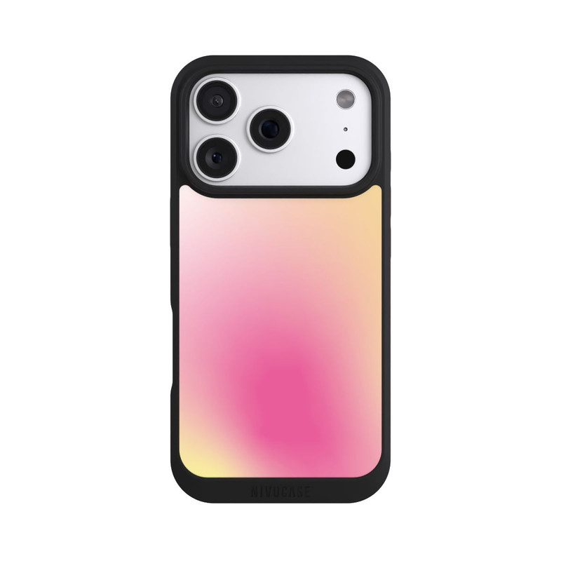 iPhone 18 Pro NIVOpure Aura jaune rose