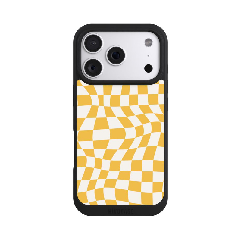 iPhone 18 Pro NIVOpure Damier jaune